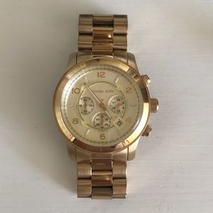 Men’s Michael Kors  Gold Watch